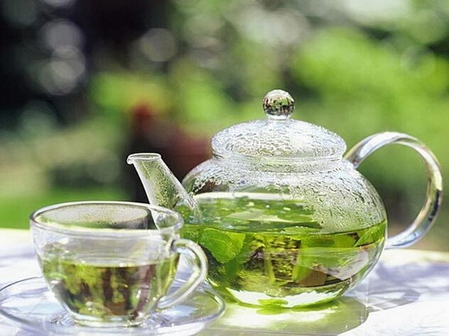 zaļā tēja, lai palielinātu potenci